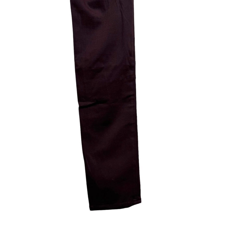 Rag and Bone Jean for Aritzia Mid Rise Skinny Leg Wine Brown Red Jegging 25 - Picture 12 of 15